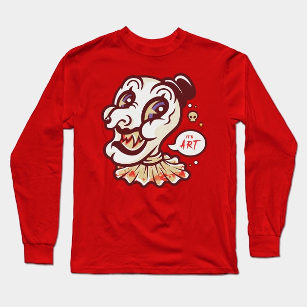 It's Art Long Sleeve T-Shirt by BeataObscura